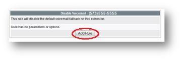 Disable voicemail step2